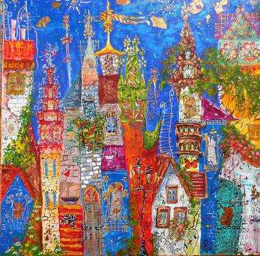 Print of Architecture Paintings by Tatyana Murova