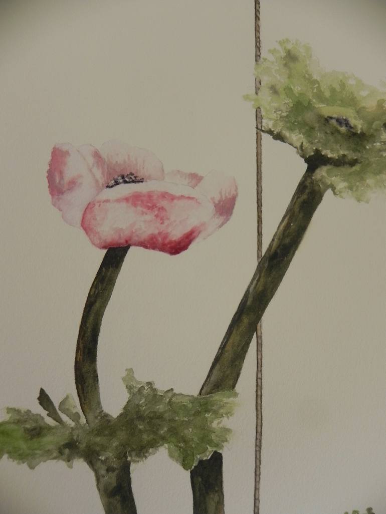 Original Floral Painting by Joseph Mank