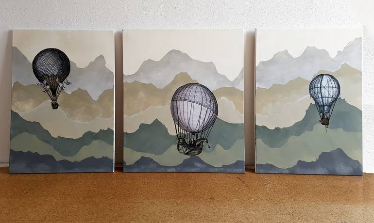 Original Abstract Painting by Yulia Schuster