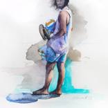 The guy on the beach by Ivora Arsenovic
