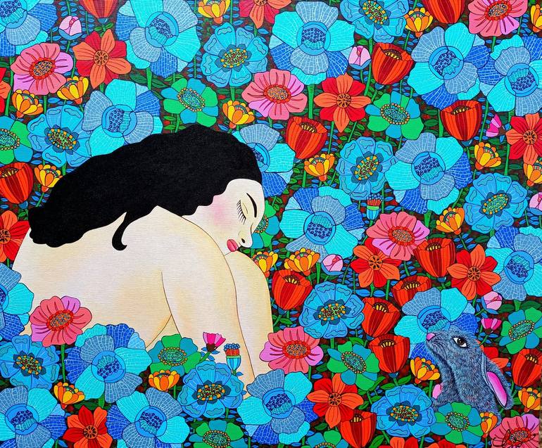 Original  Painting by lucrezia solena