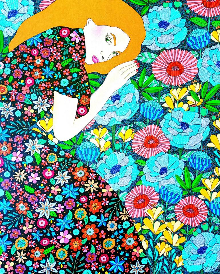 Original  Painting by lucrezia solena