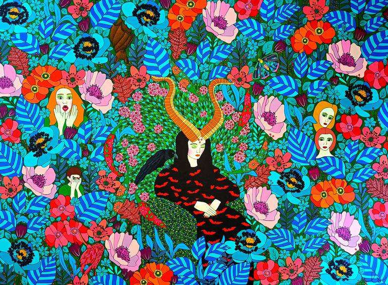 Original  Painting by lucrezia solena