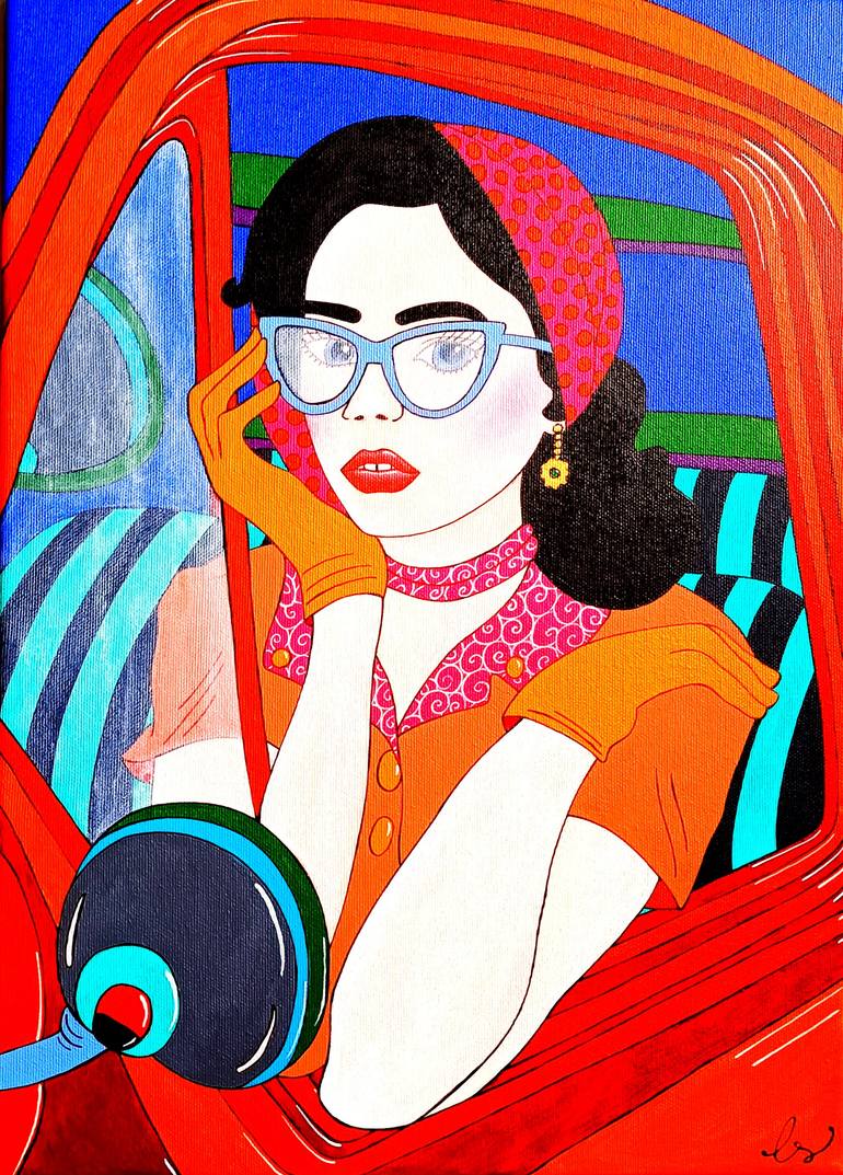 Original  Painting by lucrezia solena