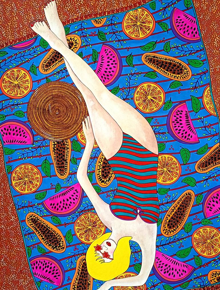 Original  Painting by lucrezia solena