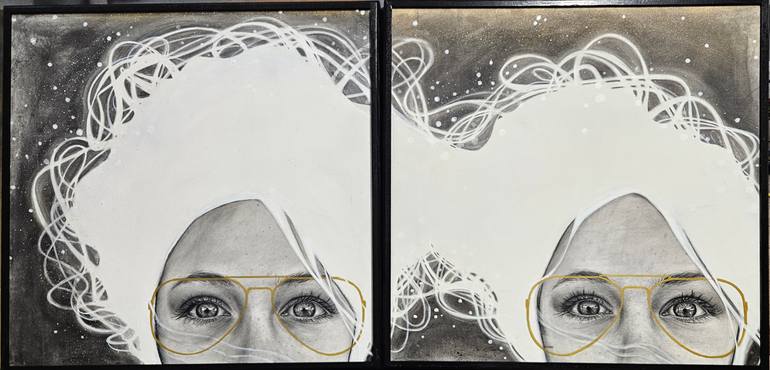 Original Conceptual People Painting by Mays Mayhew
