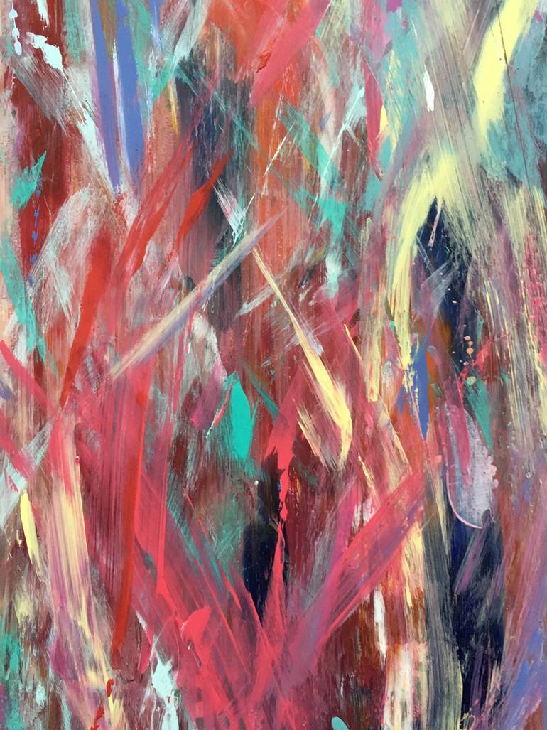 Original Abstract Expressionism Abstract Painting by G Power