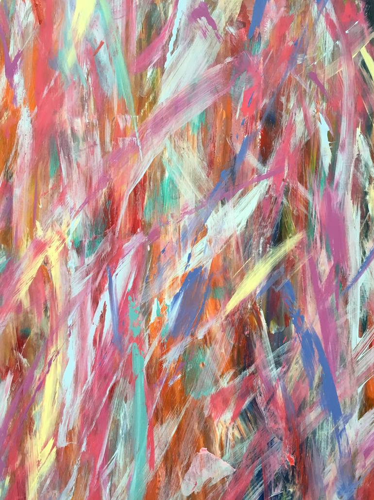 Original Abstract Expressionism Abstract Painting by G Power