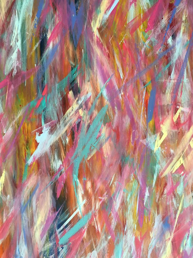 Original Abstract Expressionism Abstract Painting by G Power