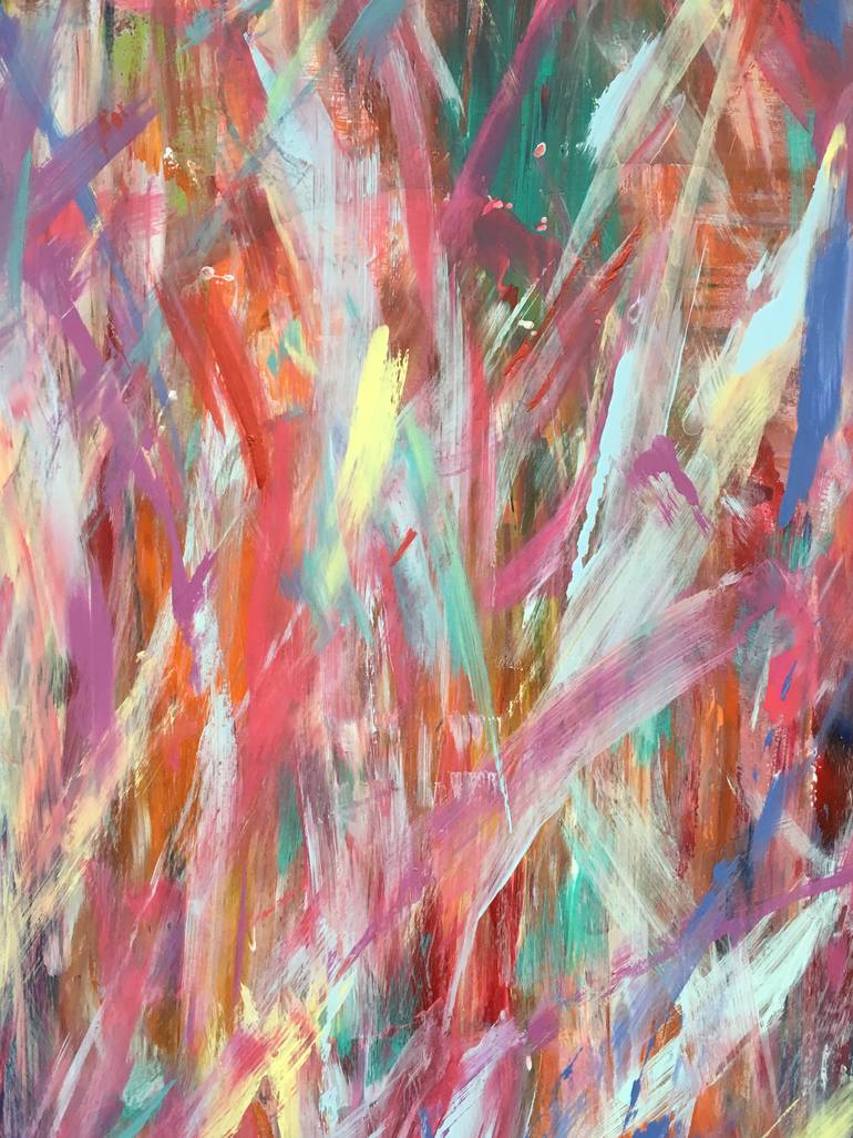 Original Abstract Expressionism Abstract Painting by G Power