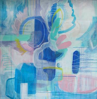 Original Abstract Paintings by Marjolein Verstappen