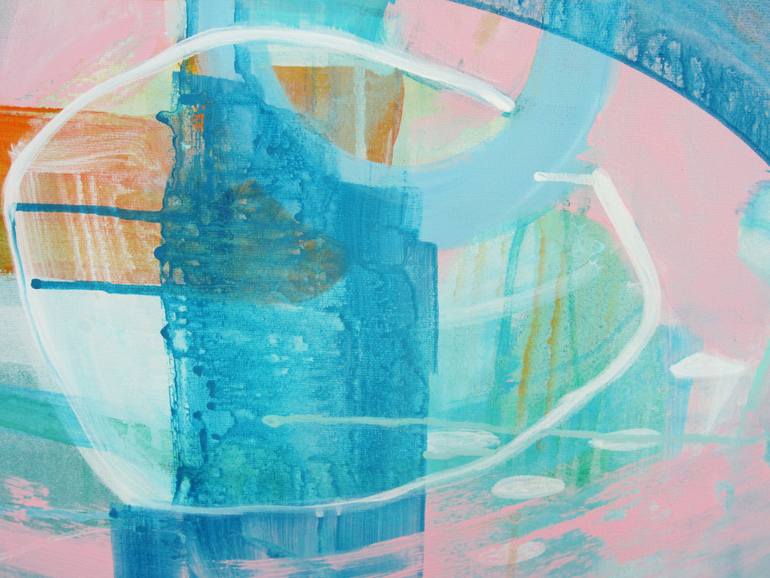 Original Abstract Expressionism Abstract Painting by Marjolein Verstappen