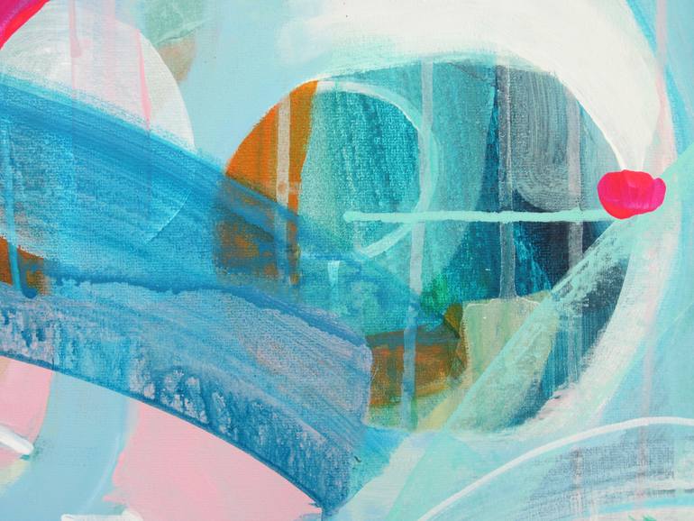 Original Abstract Expressionism Abstract Painting by Marjolein Verstappen