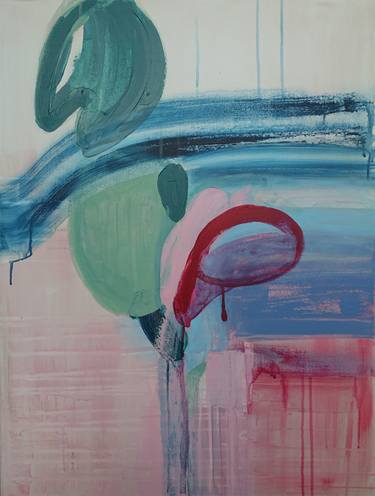 Original Abstract Expressionism Abstract Paintings by Marjolein Verstappen