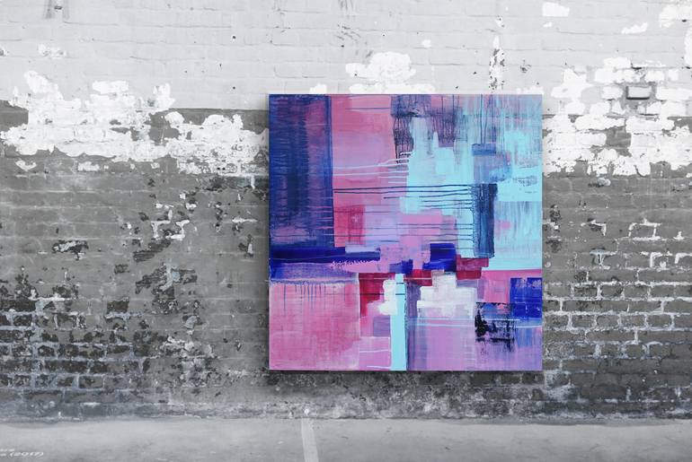 Original Abstract Expressionism Abstract Painting by Marjolein Verstappen