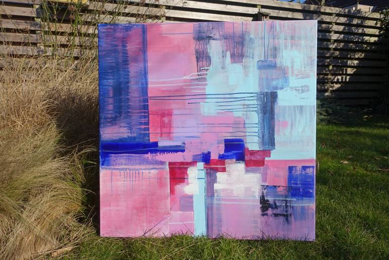 Original Abstract Expressionism Abstract Painting by Marjolein Verstappen