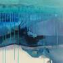 drips of acrylic ink