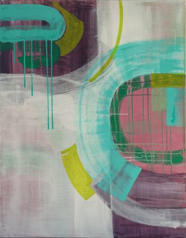 Original Abstract Paintings by Marjolein Verstappen