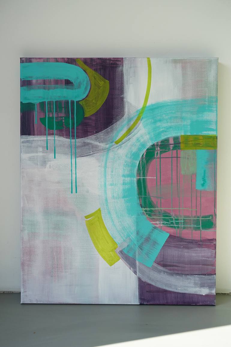 Original Abstract Painting by Marjolein Verstappen