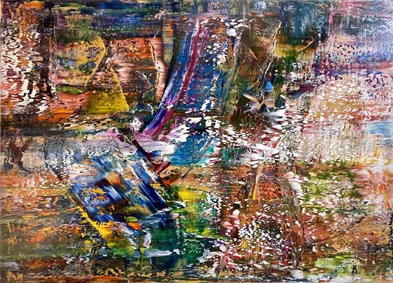 Original Abstract Paintings by Robert H N Rich Niesse