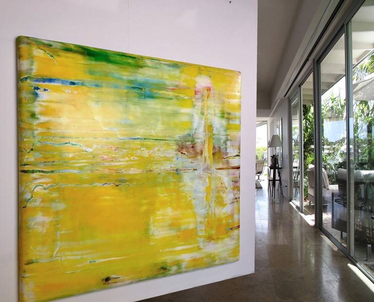 Original Abstract Painting by Robert H N Rich Niesse