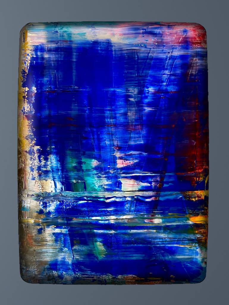 Original Abstract Painting by Robert H N Rich Niesse