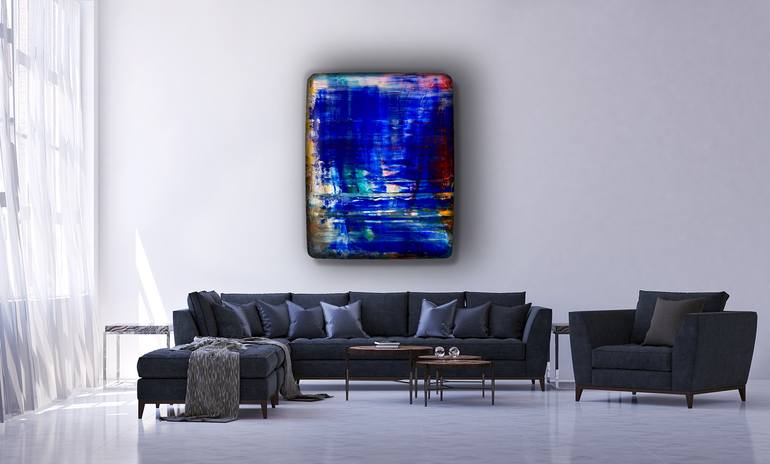 Original Abstract Painting by Robert H N Rich Niesse