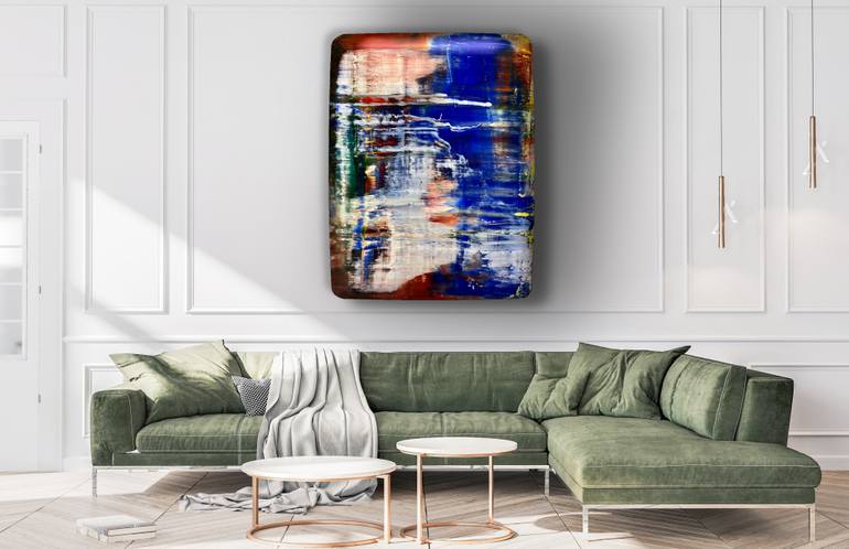 Original Abstract Painting by Robert H N Rich Niesse