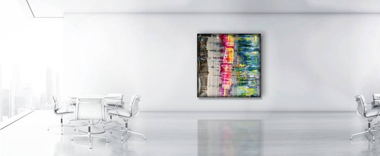 Original Abstract Expressionism Abstract Painting by Robert H N Rich Niesse