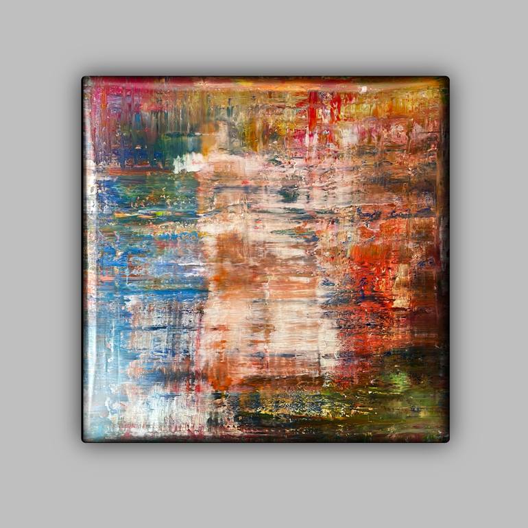 Original Abstract Expressionism Abstract Painting by Robert Hei N Rich Niesse