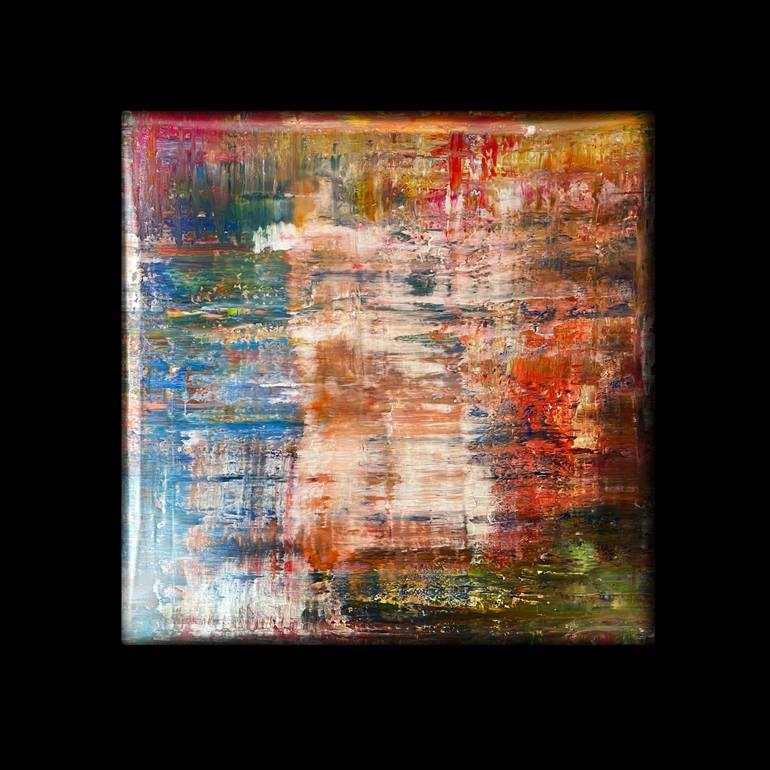 Original Abstract Expressionism Abstract Painting by Robert Hei N Rich Niesse