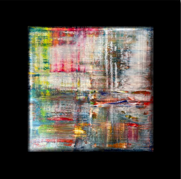 Original Abstract Expressionism Abstract Painting by Robert H N Rich Niesse
