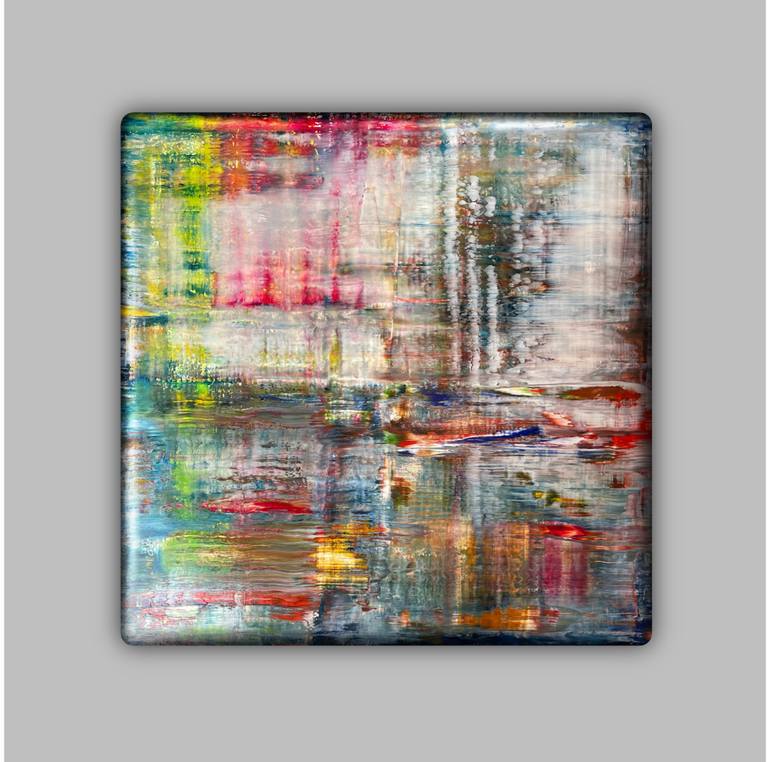 Original Abstract Expressionism Abstract Painting by Robert H N Rich Niesse
