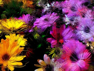 Original Expressionism Floral Photography by ACQUA LUNA