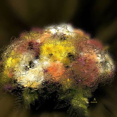 Original Abstract Expressionism Floral Photography by ACQUA LUNA