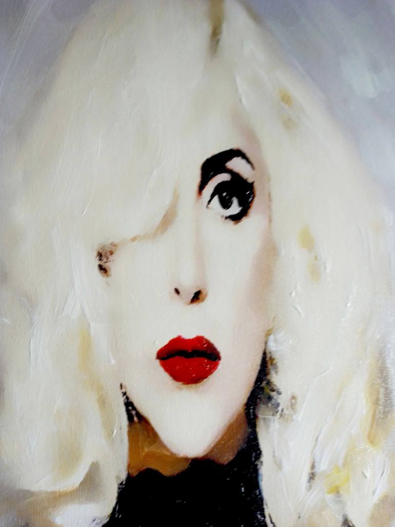 Original Expressionism Celebrity Painting by ACQUA LUNA