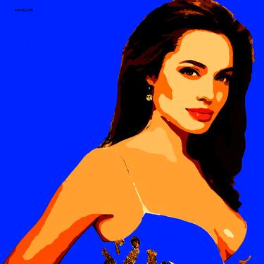 Original Pop Art Celebrity Paintings by ACQUA LUNA