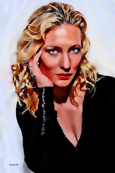 Original Celebrity Paintings by ACQUA LUNA