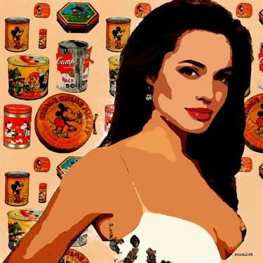 Original Pop Art Pop Culture/Celebrity Paintings by ACQUA LUNA