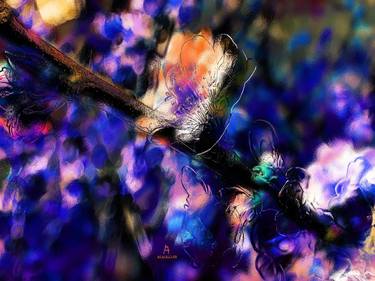 Original Abstract Expressionism Floral Photography by ACQUA LUNA