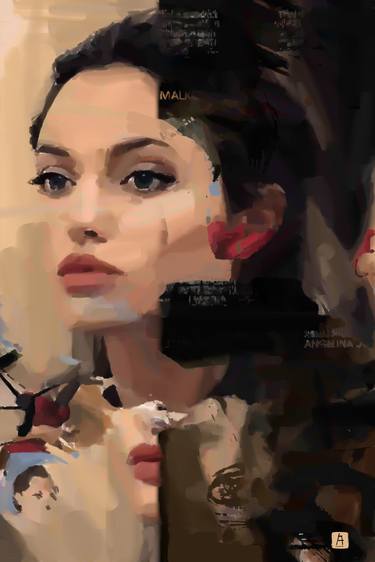 Original Celebrity Paintings by ACQUA LUNA