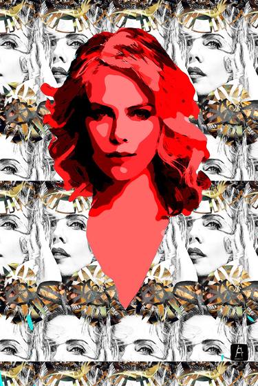 Original Pop Art Celebrity Mixed Media by ACQUA LUNA