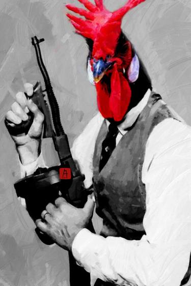 32- El gallo intocable. thumb