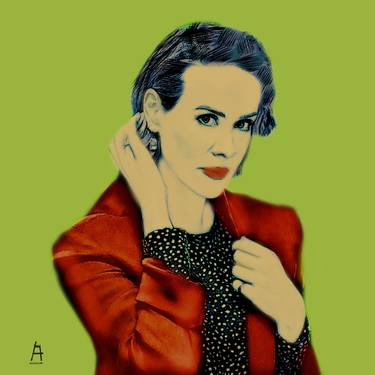Original Portraiture Pop Culture/Celebrity Paintings by ACQUA LUNA