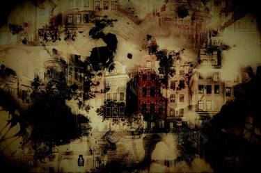 Original Fine Art Cities Mixed Media by ACQUA LUNA