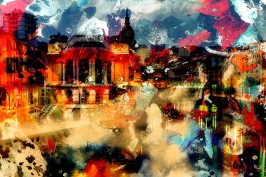 Original Cities Mixed Media by ACQUA LUNA