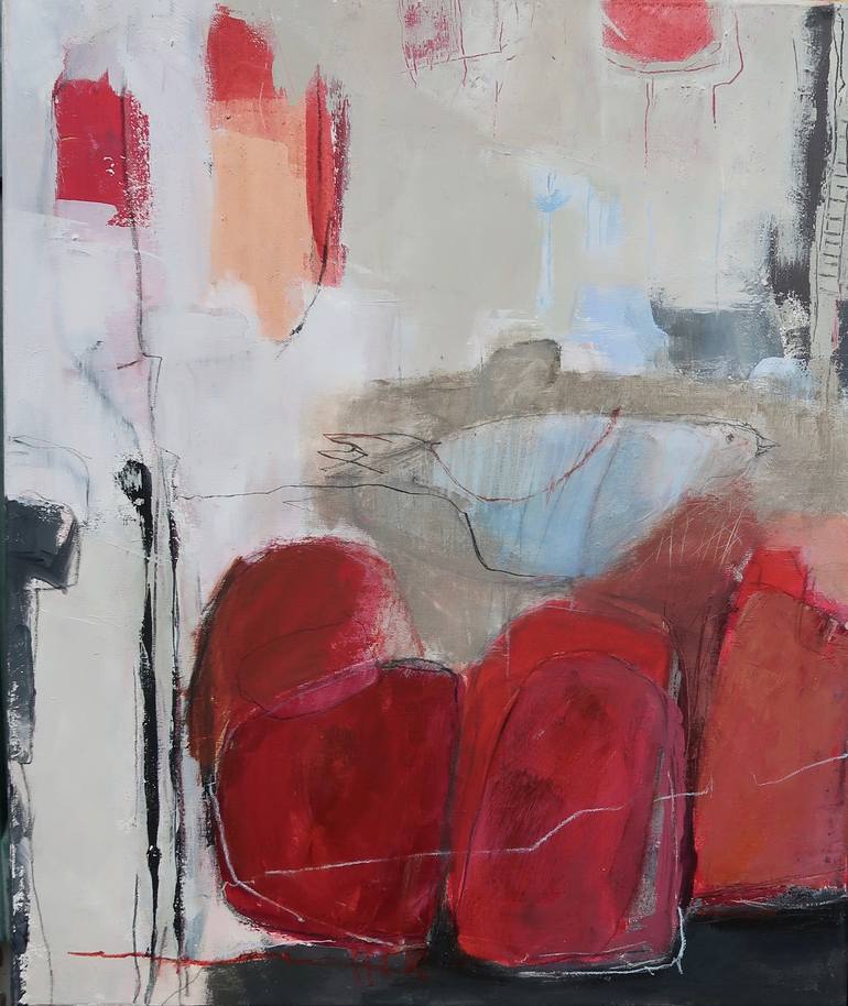 Original Abstract Painting by Monika Meisl Müller