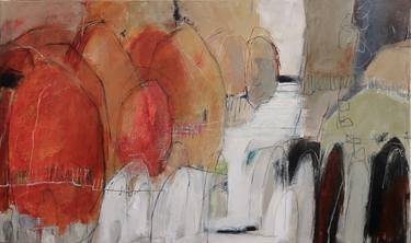 Original Abstract Expressionism Abstract Paintings by Monika Meisl Müller