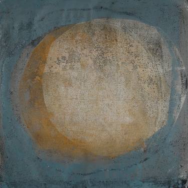 Print of Abstract Expressionism Outer Space Printmaking by Monika Meisl Müller