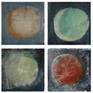 There is a series of four works dedicated to the moon theme.